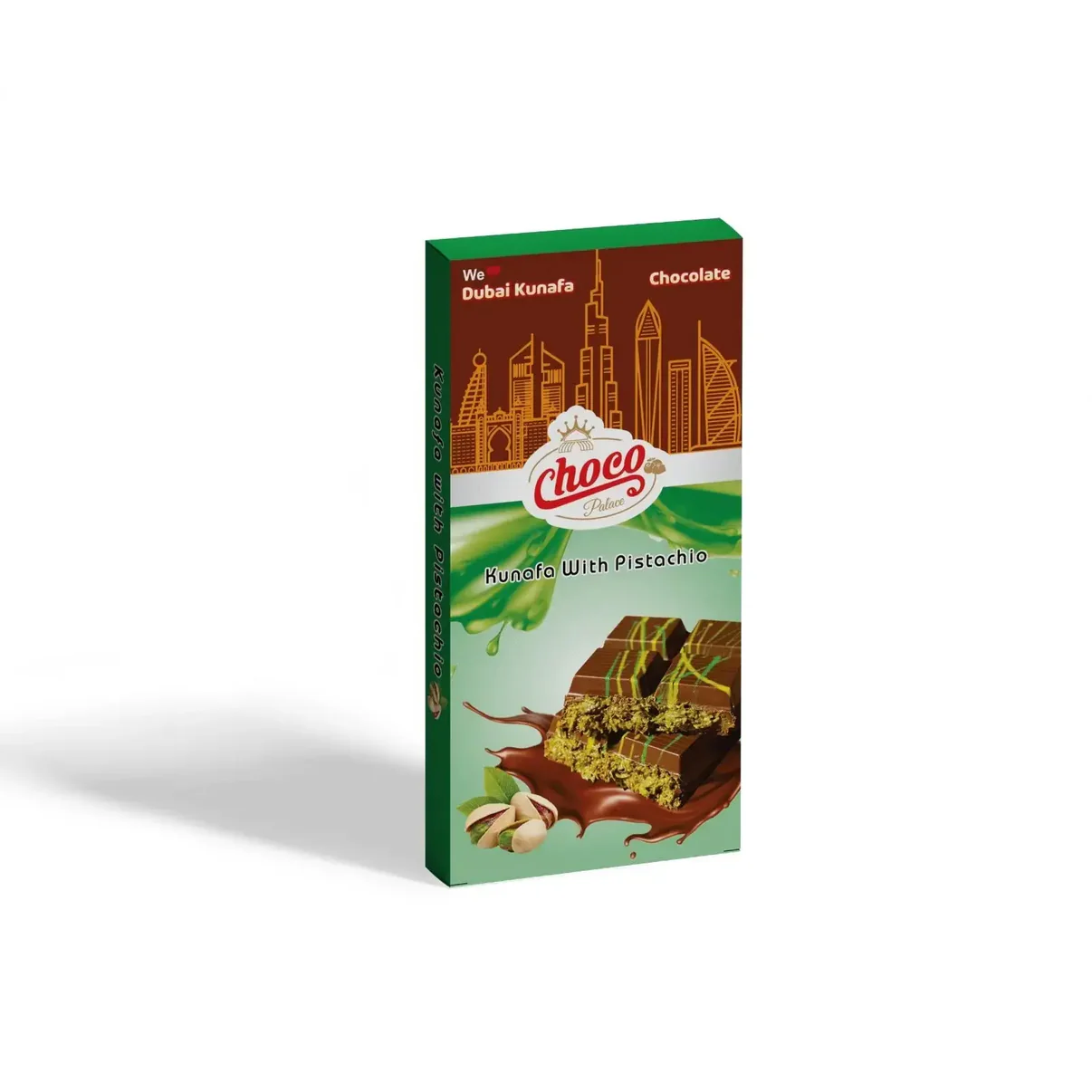 Dubai Kunafa Chocolate